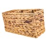 ULTECHNOVO Multi Grid Woven Storage Basket Organizer for Bathroom Home