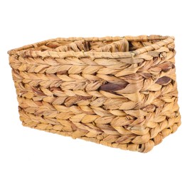 ULTECHNOVO Multi Grid Woven Storage Basket Organizer for Bathroom Home Practical Sundries Holder for Toilets Desktops More Versatile Household Storage Bin