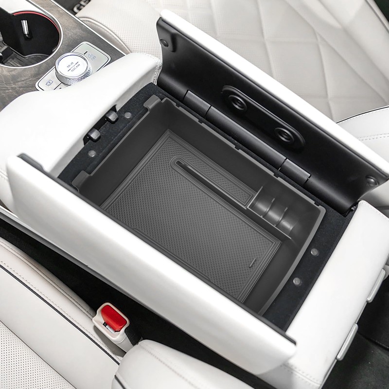 SXCY for 2025 Genesis GV80 Center Console Organizer for Genesis