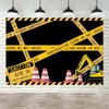 Construction Site Theme Backdrop for Construction Themed Birthday Party MEETSIOY