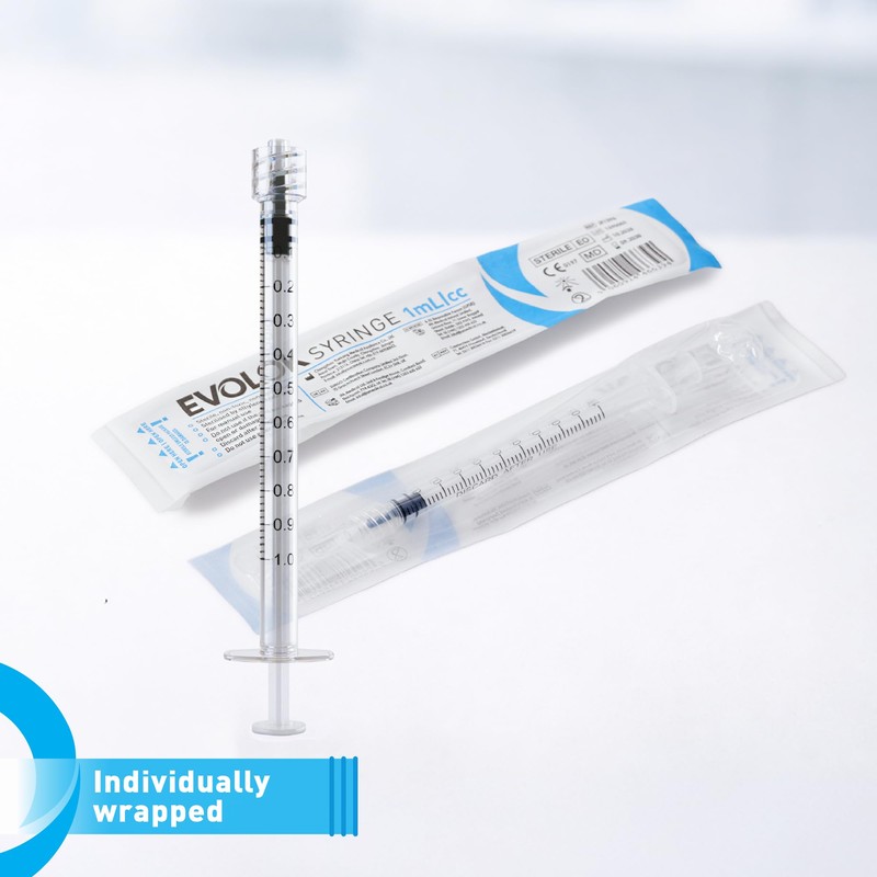 EvoLok 1ml Syringe - Box of 100