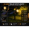 Outdoor Waterproof Spot Light Solar Garden LED Landscape Patio Decor