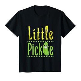 Kids Little Pickle Cute Pickles Vegetable Veggie Girl Boy Toddler T-Shirt
