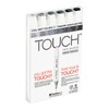 Touch 20611 Set Gc con 6 Marcadores Brush # 604