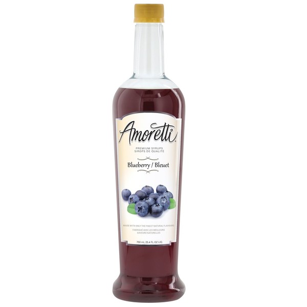 Amoretti Premium Syrup, Blueberry, 25.4 Ounce