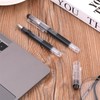 TIESOME Disposable Fountain Pens, Black Ink Smooth Writing Pens Quick-Drying