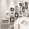10 Pieces of Picture Frame Embedded Concealed Bracket, Heavy Interlocking
