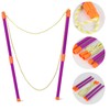 2 Pairs of Bubble Sticks, Giant Soap Bubbles for Children
