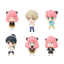 SPY x FAMILY Non-Scale Plastic Trading Figures 6 Pack Box