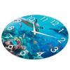 Large Outdoor Clock Waterproof - Coastal Beach Nautical Ocean Wall