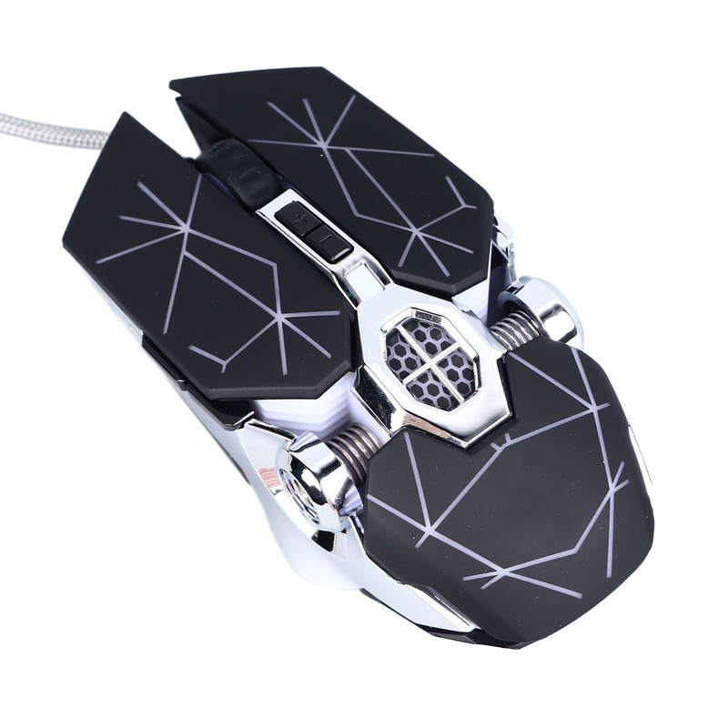 Mechanical Gaming Mouse Precise Control Quick Response RGB Ergonomic Wired