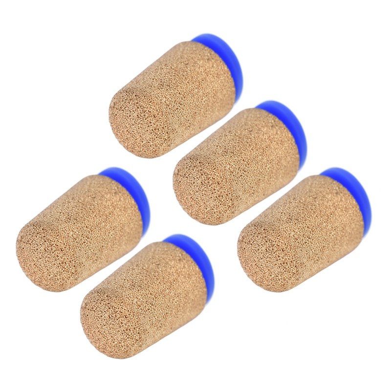5Pcs Air Pneumatic Mufflers Exhaust Mute Silencer Noise Filter Reducer