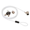 LINDY Barrel Key Lock Security Cable for Peripheral and Notebook