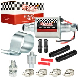 E8012S Electric Fuel Pump - Inline fuel pump Low Pressure 5-9 PSI, 12V Fuel pump Electric Fuel Pump 12v for Carburetor Lawn Mower Transfer Pump