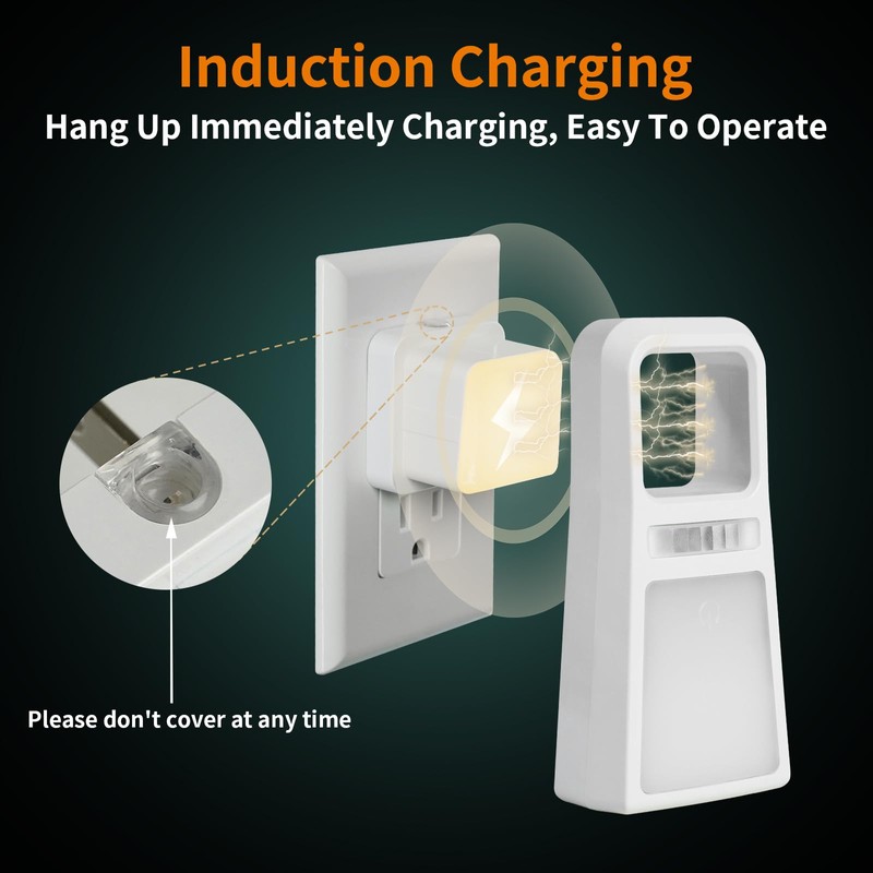 Dawnrise 3 Pack 5-in-1 Power Failure Night Light, Multifunctional Motion