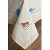 Maison d' Hermine Birdies on Wire 100% Cotton Tablecloth for