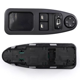 ERMWALR 6554ZH car electric window control switch button, replacing 6554ZH, for Citroen dispatches for Fiat Scud for Peugeot expert 2007-2016 replacement parts