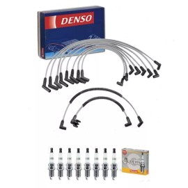 DENSO Tune Up Kit (Denso Wires & Spark Plugs) for 1985-1993 Ford Mustang 5.0 Mark VII