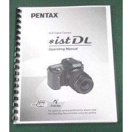 Pentax ist-DL Operating Manual: 208 Pages & Protective Covers!