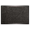 Utility Mats Apache Rib Doormat - Pepper Black