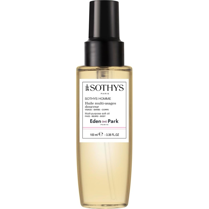 SOTHYS Aceite Suave Multiusos | Rostro, Barba Y Cuerpo
