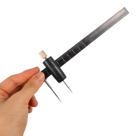 Operitacx Tonkeramik-Messschieber Industrieller Kreisschneider Lineal Skulptur Keramik Messkreis Schneiden Kompass Werkzeug Kunsthandwerk Für Kreisschneider Kunst