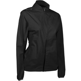 Sun Mountain Women's Monsoon Waterproof Golf Rain Jacket Black 2Xl