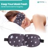 Trimming Shop 1pc 3D Sleep Eye Mask with Adjustable Strap