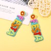Cinco De Mayo Earrings for Women Colorful Beaded Fiesta Pinata