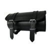 Bikers Gear MOTORCYCLE PU LEATHER BIKERS TOOL ROLL BRAIDED SISSY