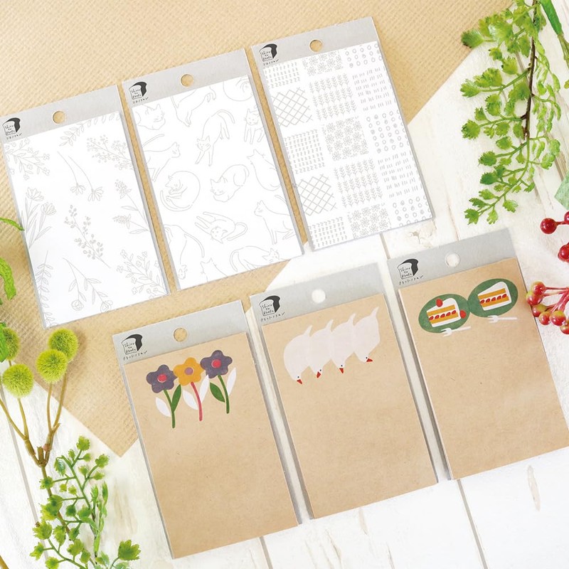 Aoto Plus K-SHI-1-03 Sticky Notes Shiroto Craft Moyo