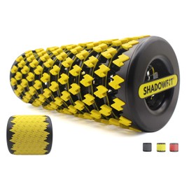 ShadowFit Foam Roller, Muscle Roller, Massage Roller, Portable Foam Roller for Back Pain, Trigger Point Massager Roller, Stretching Equipment for Legs, Upper Back, Hamstrings, Lower Back Pain