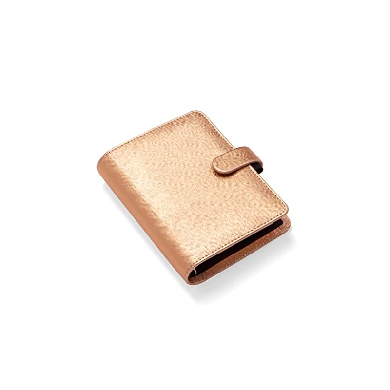 FILOFAX Saffiano Pocket Organiser Rose Gold 2025