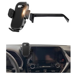 soukeo Upgraded Car Phone Holder Fits for Toyota Highlander 2020 2021 2022 2023 Auto Accessories(Only fit for 8-Inch Screen),Cradles Adjustable Cell Phone Mount for 4-7 in Phones