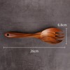 LUXIS DESIGNS Acacia Wave Serving Bowl for Fruits or Salads,