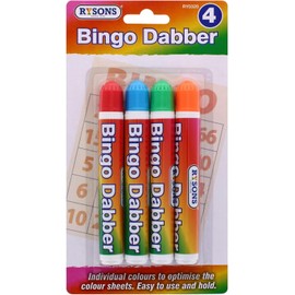 Harrista BINGO DABBERS 4 PC | Bingo Marker 4 Colours