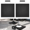 Drydiet Rv Jack Blocks Pads Stabilizing Outrigger Pads Black Rv