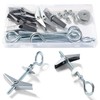 Lyeteung 7 Sets M5 Wing Spring Hook, Spring Toggle Wing