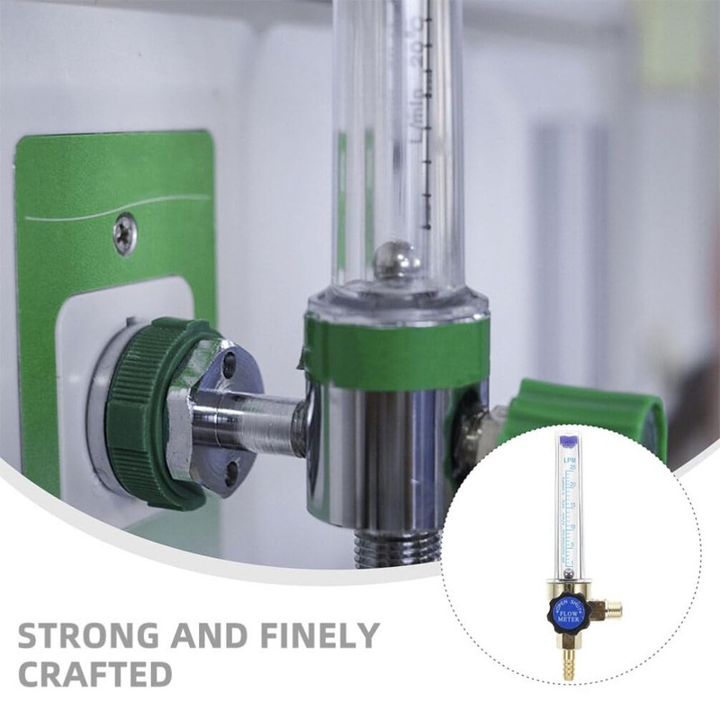SOLUSTRE 2pcs Argon Co2 Mig Tig Flow Meter Gas Regulator
