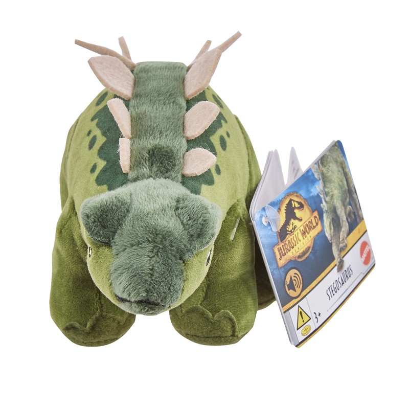 Jurassic World, Small Dinosaur with Sounds, Plush for Children from
