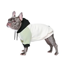 Spark Paws Dog Hoodie - Premium Quality, Buttery Soft, Superior Comfort and Fit, Calming Fleece Interior, Suitable for All Breeds - Olive Cream - XL