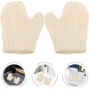 Guantes de Baño Exfoliantes de Sisal – 2 Piezas Blanco