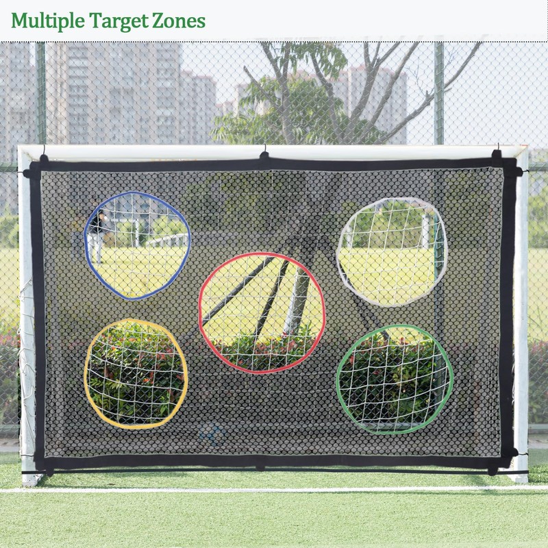 Softclub Football Goal Target Net 1.8m x 1.2m，Football Target Sheet
