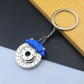 LightBeacon Pack of 5 Car Parts Key Chain, Turbocharger Keychain, Metal Car Motorcycle Keyring, Gear Lever Keyring, Birthday Gift, Creative Car Styling for Boys, multicoloured, Unit size