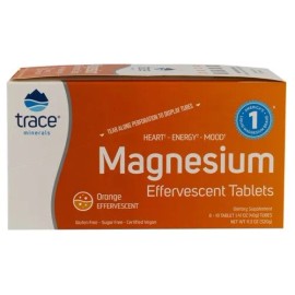 Trace Minerals Magnesio Efervecente Tabletas/naranja 40g Sfn