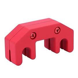 Silenciador De Violín,Combo De Silencio De Goma Para Práctica De Violín, Silenciador De Violín De Silenciamiento De Práctica De Violín De Metal Para 1/2, 3/4, 4/4 De Violín (Rojo)