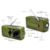 Relax Emergency Radio, Multi-functional, Disaster Prevention Radio (Olive)