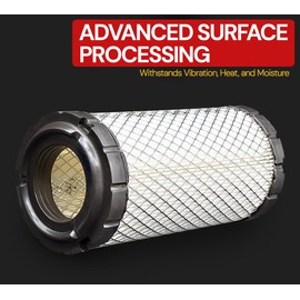 Mytee Products 2 Pack Air Filter Compatible with Thermo King, Kioti, Kubota, WIX, Engines & Tractors, Replaces OEM 11-9059, P822686, T2350-11641, M113621, 11013-7029