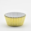 200 Pcs Gold Foil Cupcake Liners Standard Baking Cups Muffin