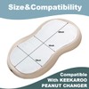 Ndahjahd Thicker 4-Pack Waterproof Changing Pad Liners - Ultra Soft